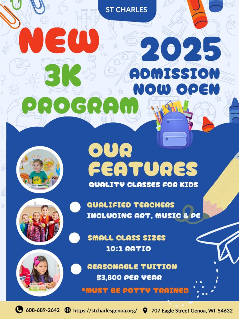 st charles 3k enrollment 8.1.25